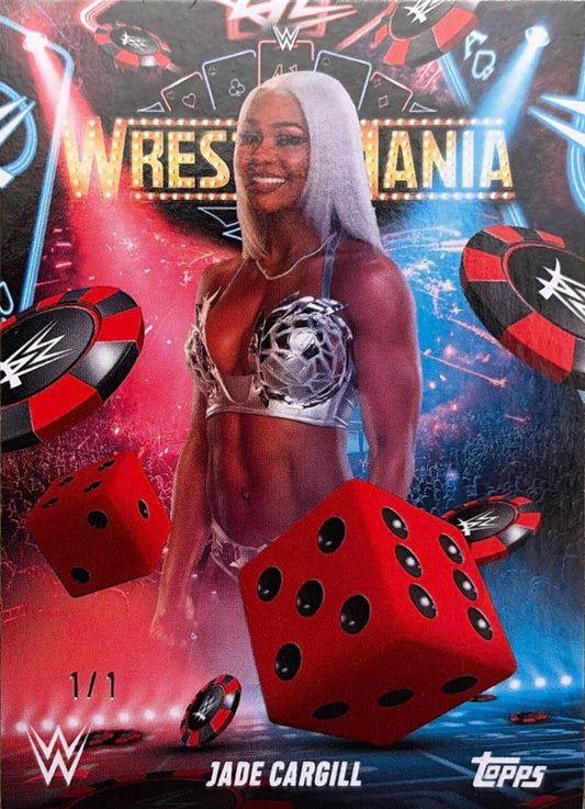 Jade Cargill trading card PW Catalog