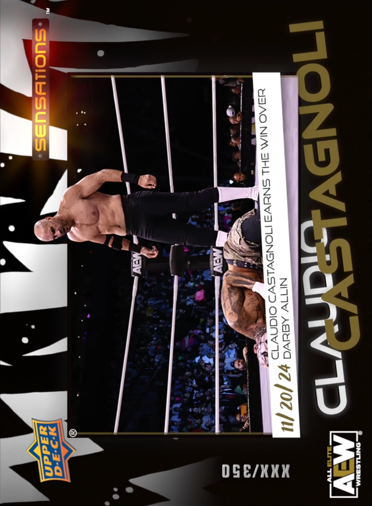 11/20/24 – Claudio Castagnoli – Claudio Castagnoli Earns the Win Over Darby Allin