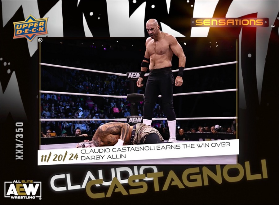 11/20/24 – Claudio Castagnoli – Claudio Castagnoli Earns the Win Over Darby Allin
