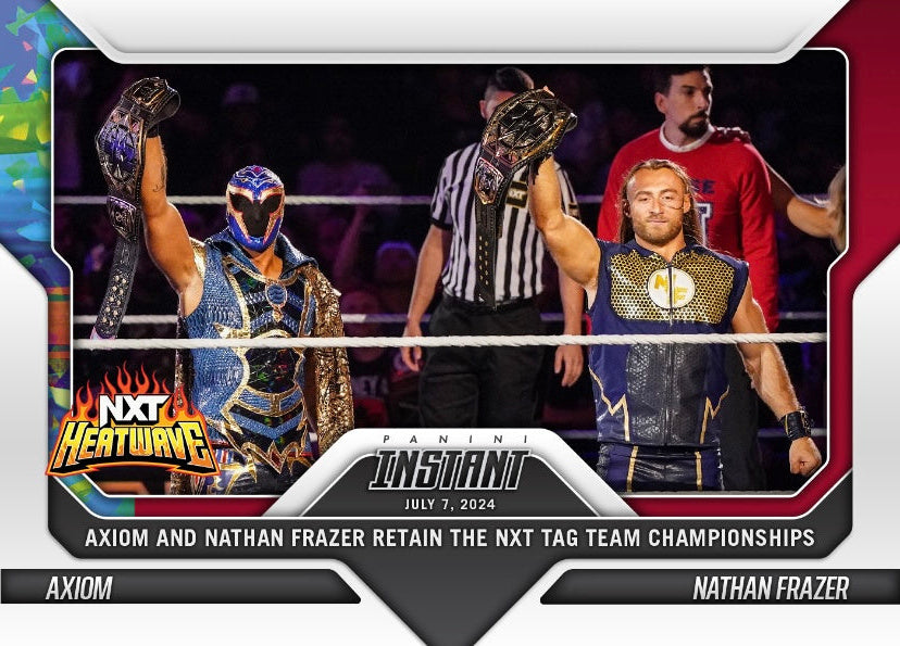 Axiom / Nathan Frazer – Axiom and Nathan Frazer Retain the NXT TAG Team Championships