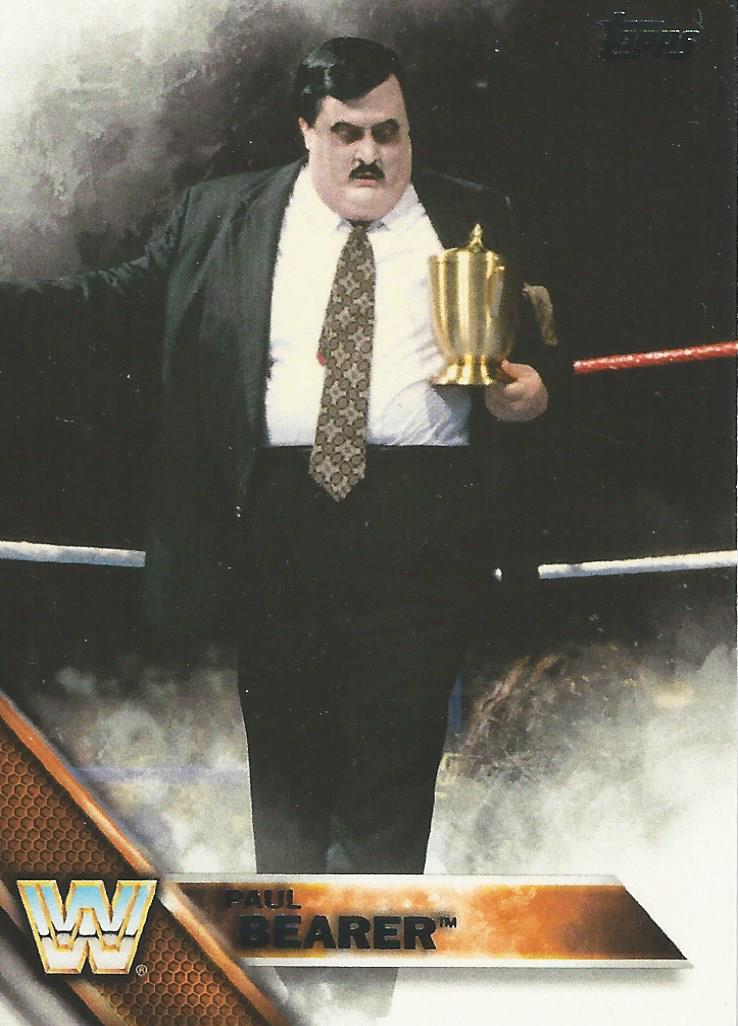 WWE Topps Then Now Forever 2016 Paul Bearer #189