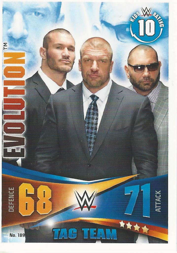 WWE Topps Slam Attax Rivals 2014 Evolution #189