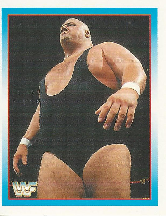WWF Merlin Stickers 1995 King Kong Bundy #189