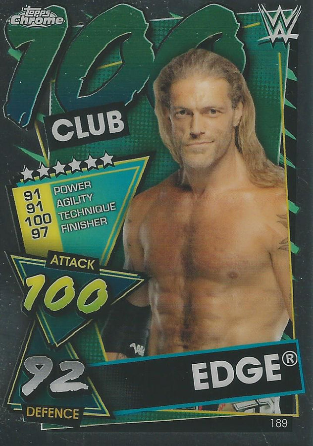 WWE Topps Slam Attax Chrome 2021 Edge #189