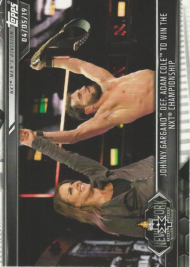 WWE Topps NXT 2019 Johnny Gargano #89