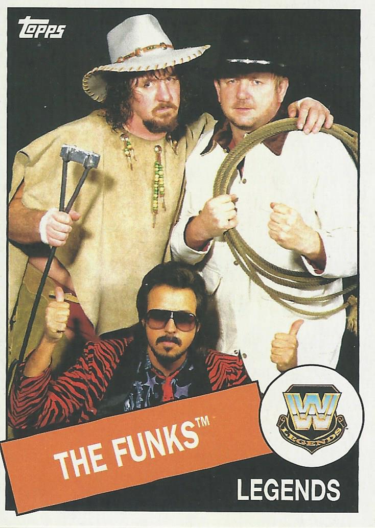 WWE Topps Heritage 2015 The Funks and Jimmy Hart #18