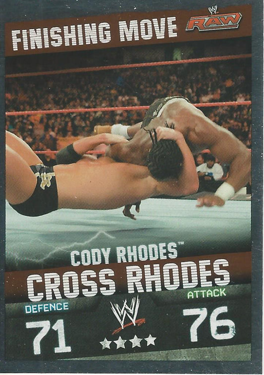 WWE Topps Slam Attax Evolution 2010 Cody Rhodes #18