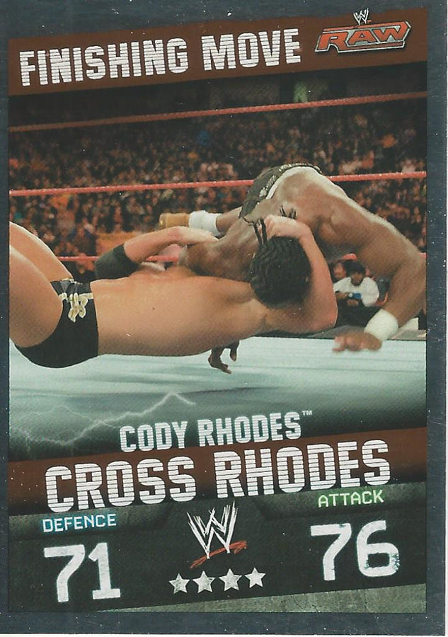 WWE Topps Slam Attax Evolution 2010 Cody Rhodes #18