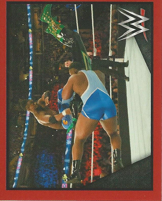 WWE Topps Then Now Forever 2016 Stickers Kofi Kingston #18