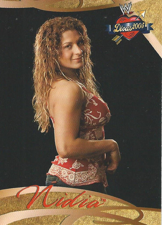 WWE Fleer Divas 2005 Nidia #18
