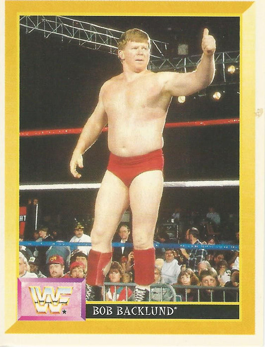 WWF Merlin Sticker 1994 Bob Backlund #18