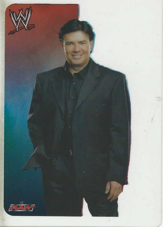 WWE Edibas Lamincards 2004 Eric Bischoff #18