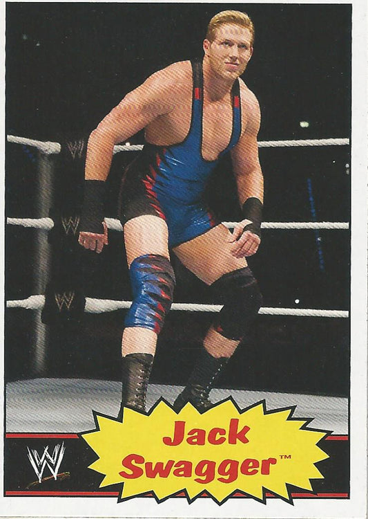 WWE Topps Heritage 2012 Jack Swagger #18