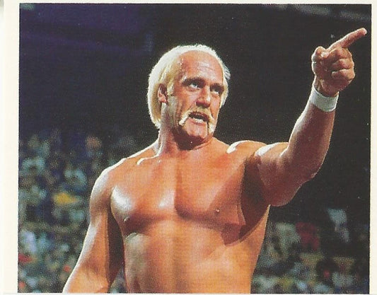 WWF Merlin Stickers 1991 Hulk Hogan #18