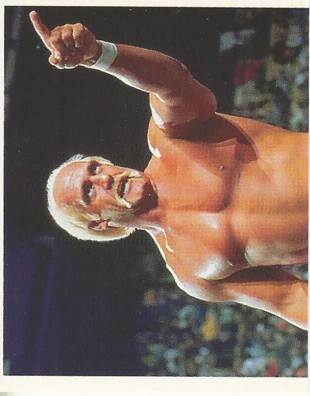 WWF Merlin Stickers 1991 Hulk Hogan #18