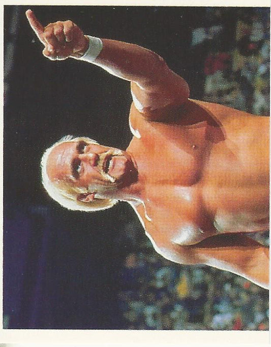 WWF Merlin Stickers 1991 Hulk Hogan #18