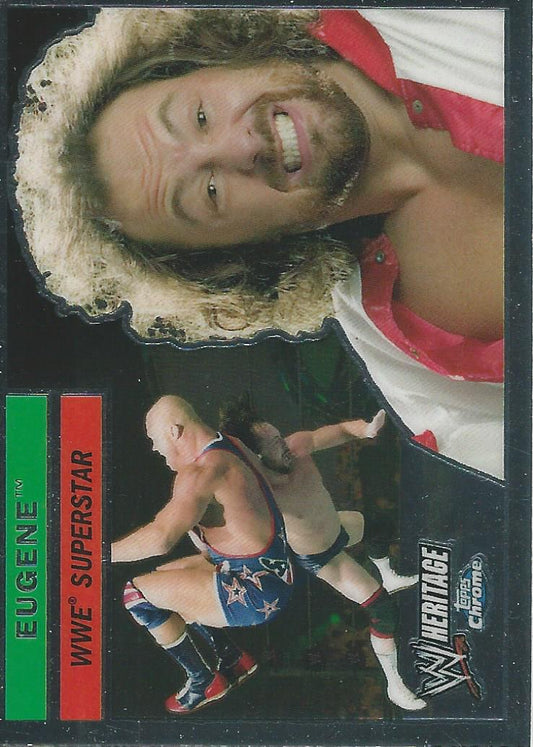 WWE Topps Chrome Heritage 2006 Eugene #18