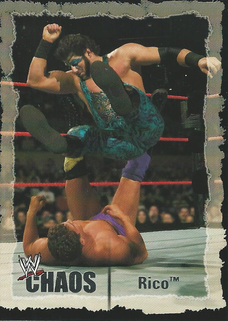 WWE Fleer Chaos 2004 Rico #18