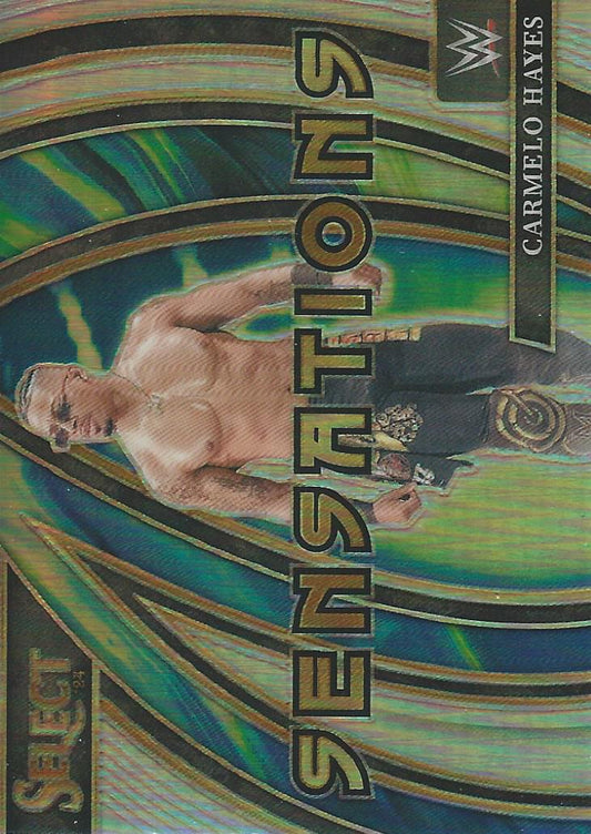 WWE Panini Select 2024 Sensations Carmelo Hayes #18