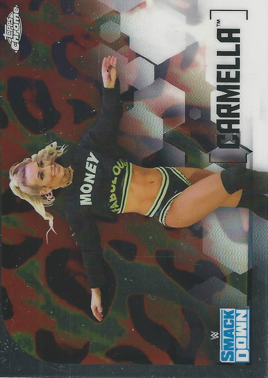 WWE Topps Chrome 2020 Carmella #18