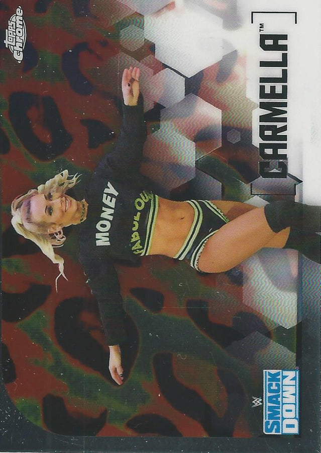 WWE Topps Chrome 2020 Carmella #18