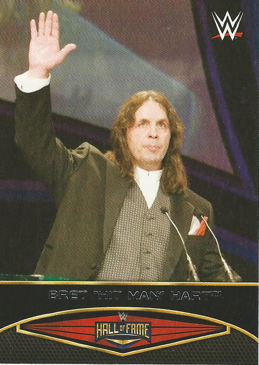 WWE Topps Road to Wrestlemania 2015 Bret Hart 18 of 30 trading card PW Catalog