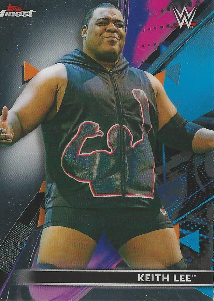 WWE Topps Finest 2021 Keith Lee #18