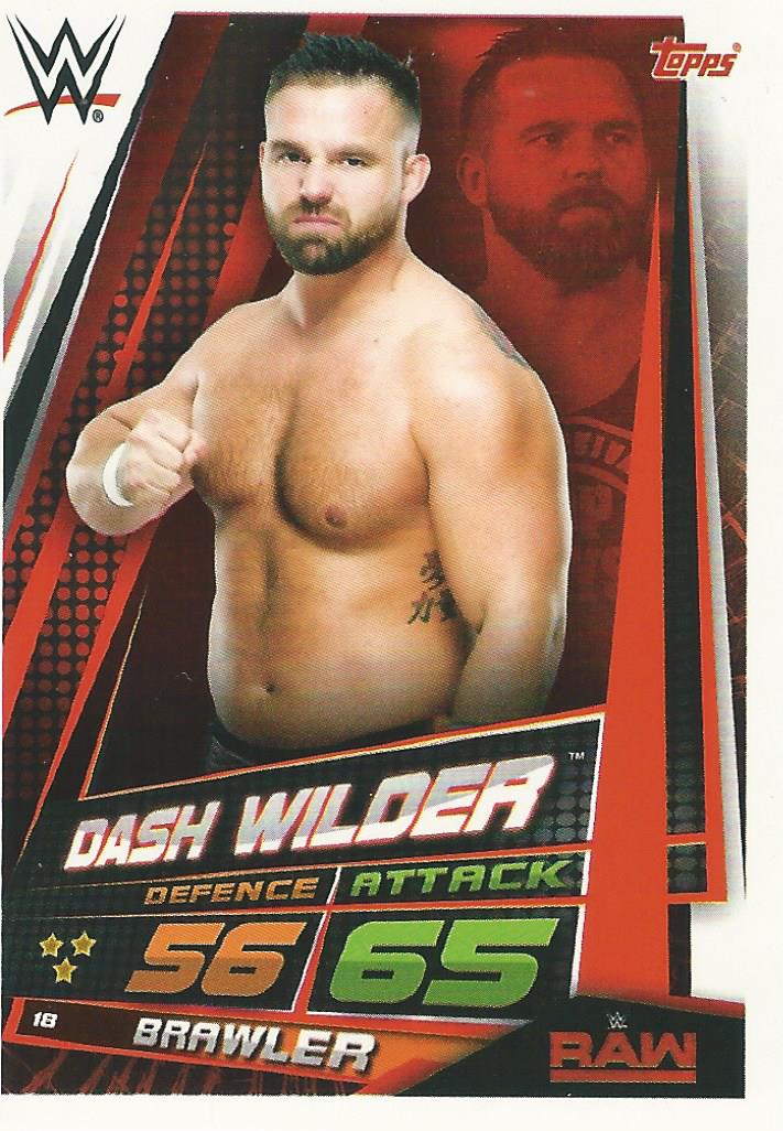 WWE Topps Slam Attax Universe 2019 Dash Wilder #18
