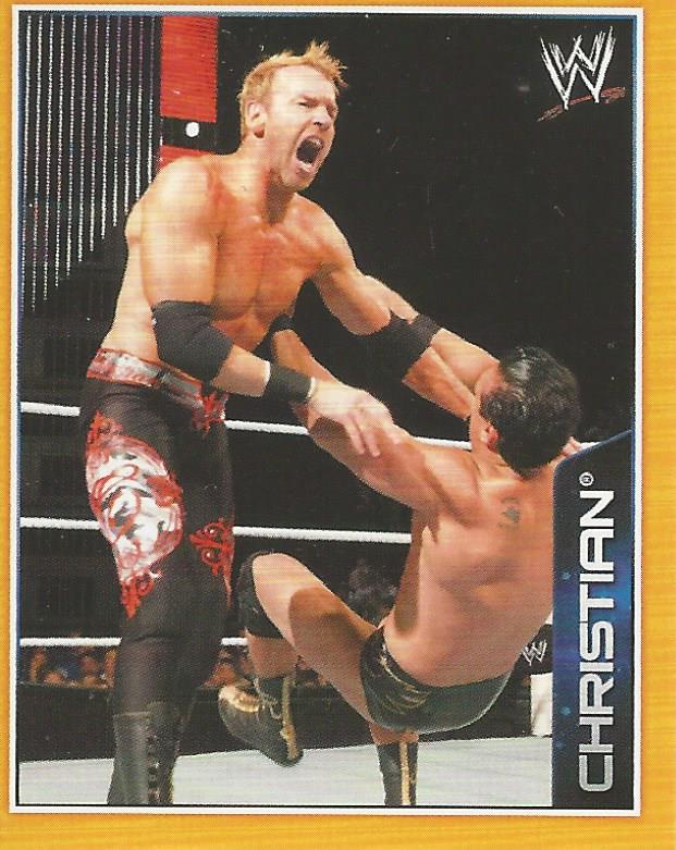 WWE Topps A-Z Sticker Collection 2014 Christian #18