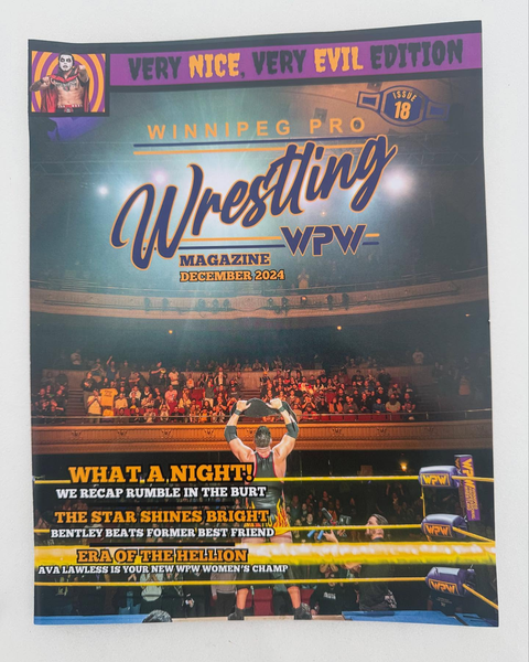 Winnipeg Pro Wrestling Magazine Vol 18 Magazine PWcatalog