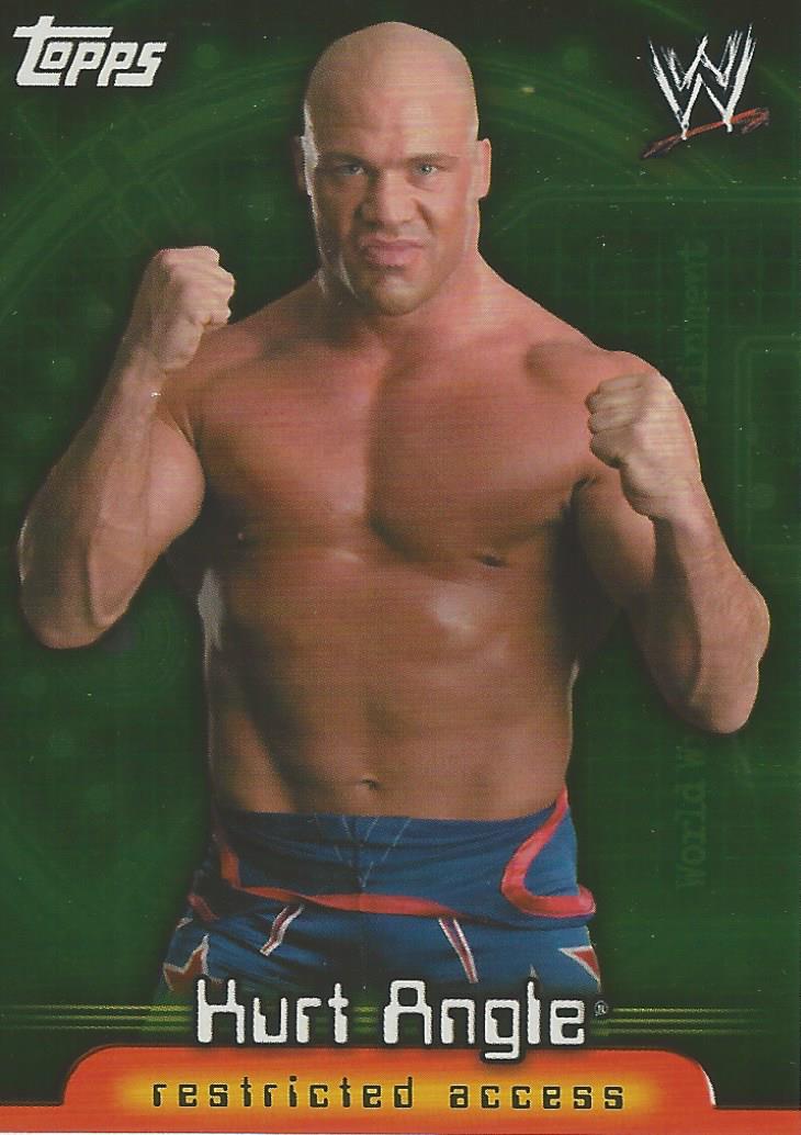 WWE Topps Insider 2006 Kurt Angle #18
