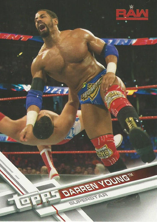 WWE Topps Then Now Forever 2017 Darren Young #118