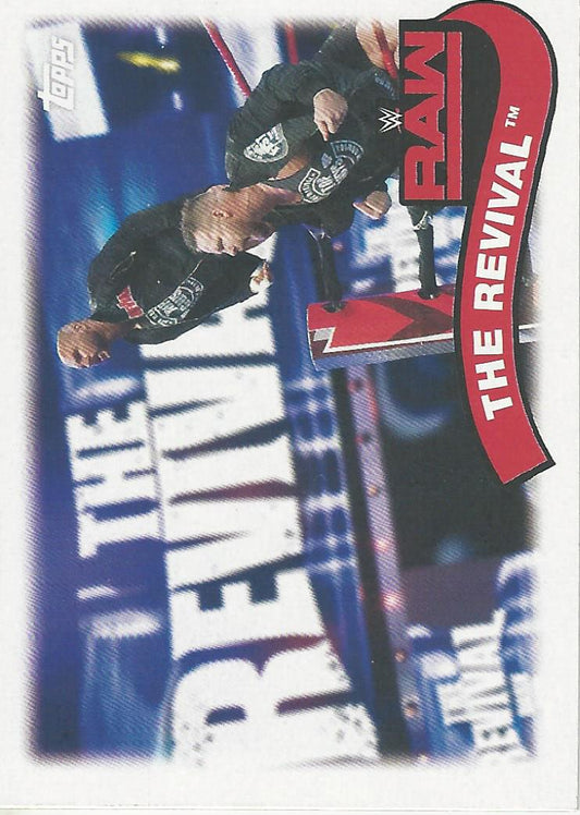 WWE Topps Heritage 2018 The Revival TT-7 trading card PW Catalog