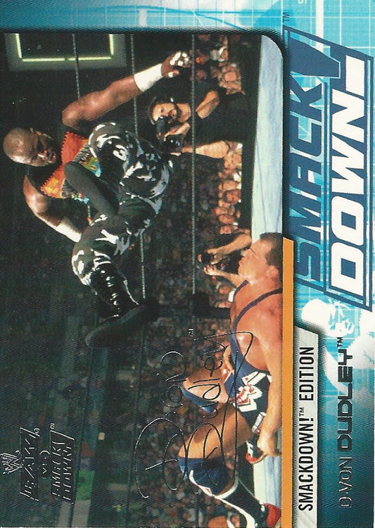 WWE Fleer Raw vs Smackdown 2002 D-Von Dudley #18