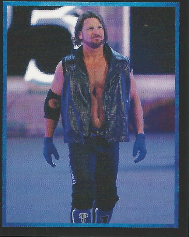 WWE Topps Stickers 2017 AJ Styles #18