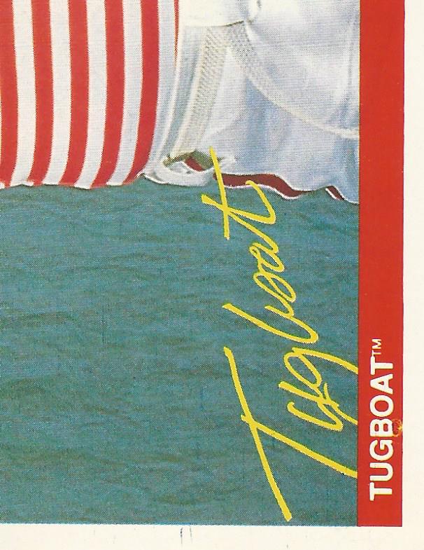 WWF Merlin Sticker Collection 1990 Tugboat #18