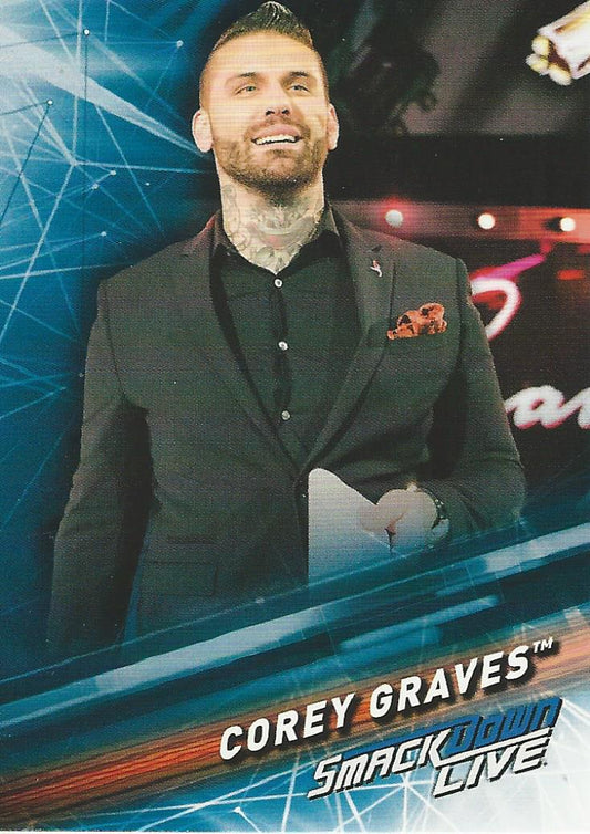 WWE Topps Smackdown 2019 Corey Graves #18