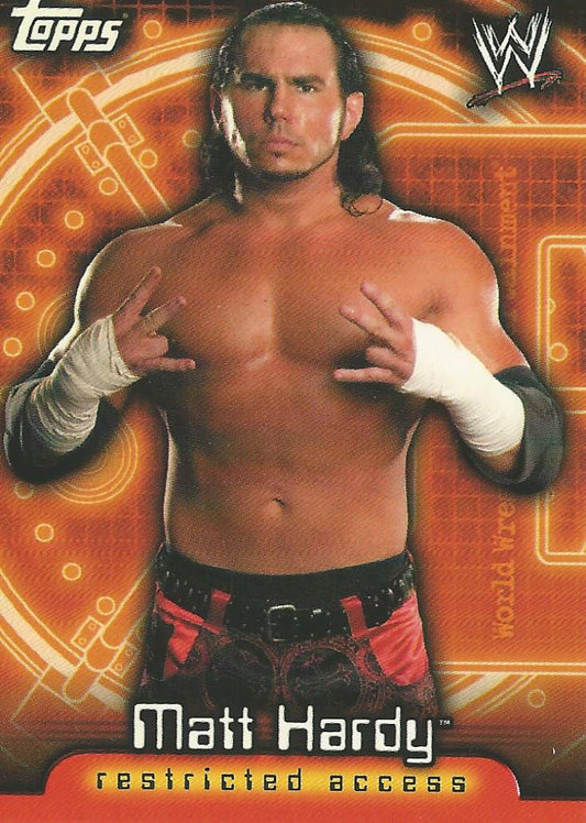 WWE Topps Insider 2006 US Matt Hardy #18