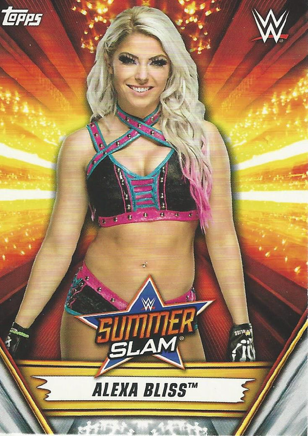 WWE Topps Summerslam 2019 Alexa Bliss #18