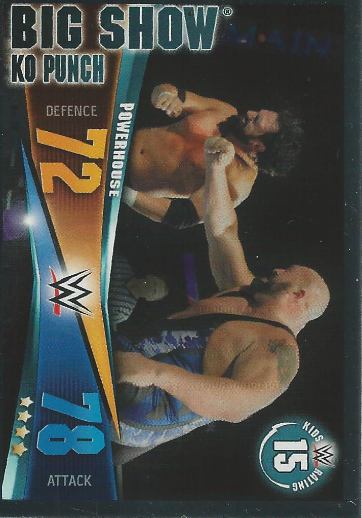 WWE Topps Slam Attax Rivals 2014 Big Show #18