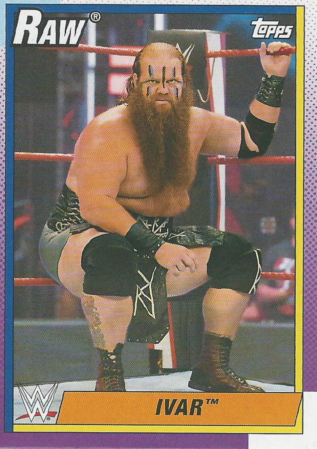 WWE Topps Heritage 2021 Ivar #18
