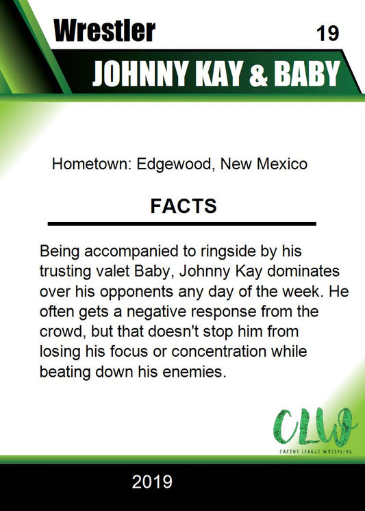 Johnny KAY & Baby Trading Card PWcatalog