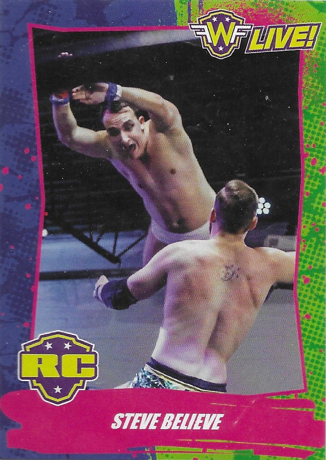 Steve Believe trading card PW Catalog