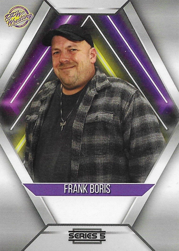Frank Boris trading card PW Catalog