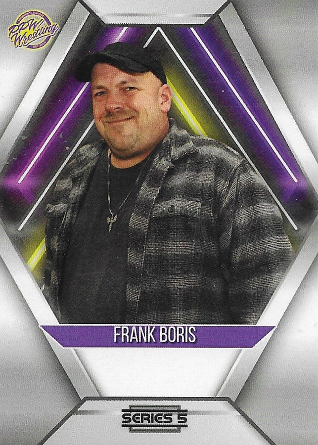 Frank Boris trading card PW Catalog