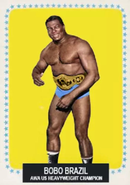 Bobo Brazil trading card PW Catalog