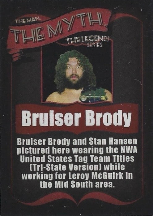 Bruiser Brody trading card PW Catalog