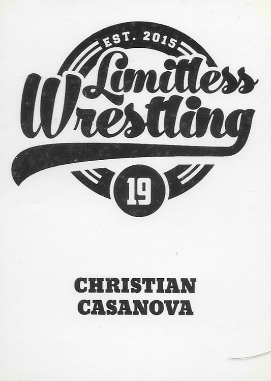 Christian Casanova trading card PW Catalog