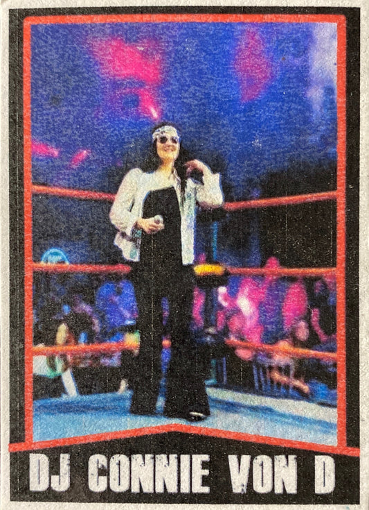 DJ Connie VON D Trading Card PWcatalog