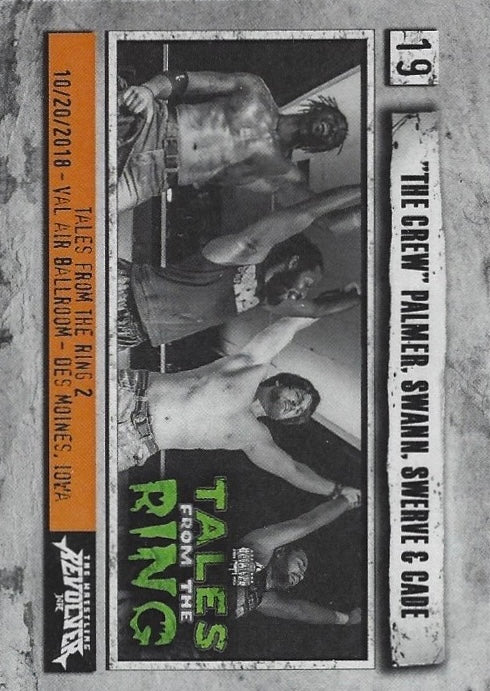 “The Crew” Palmer, Swann, Swerve & Cade trading card PW Catalog